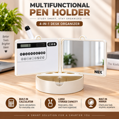 4 in 1 Smart Desk Organizer (2 marker pen free for note)